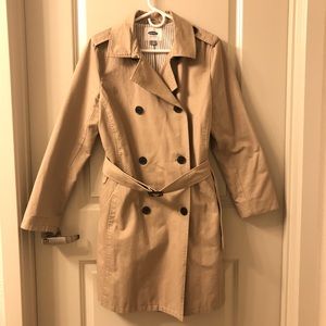 Classic Khaki Trench Coat